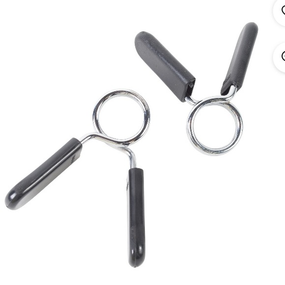 💜 Cap Barbell Cap Olympic 2" Spring Collars, Pair - Picture 4 of 5